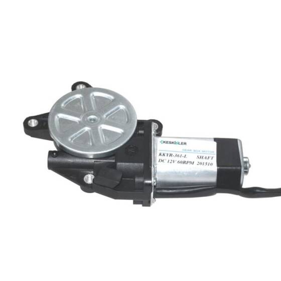 KKYR-L 12V DC 60 RPM Şaftlı Sol Cam Kaldırma Motoru - 2