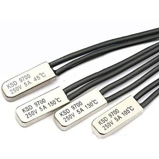 KSD9700 5A 250V Plastik Termostat - 120 Derece Normalde Kapalı - 2