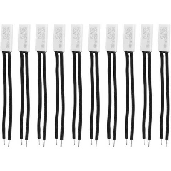 KSD9700 5A 250V Plastik Termostat - 95 Derece Normalde Kapalı - 1