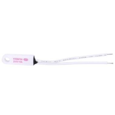 KSD9700/BK05 - BB1D 10A 250V Metal Termostat - 60 Derece Normalde Kapalı - 1