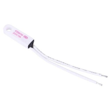 KSD9700/BK05 - BB1D 10A 250V Metal Termostat - 60 Derece Normalde Kapalı - 3