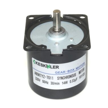 KTYZ-60 30 RPM 14W AC Senkron Motor - Görsu Elektronik
