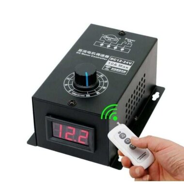 Kumandalı 10A DC Motor Sürücü PWM DC 12-24V - Görsu Elektronik