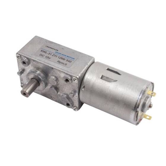 KWL-31 12V 5Rpm Redüktörlü L DC Motor - 2
