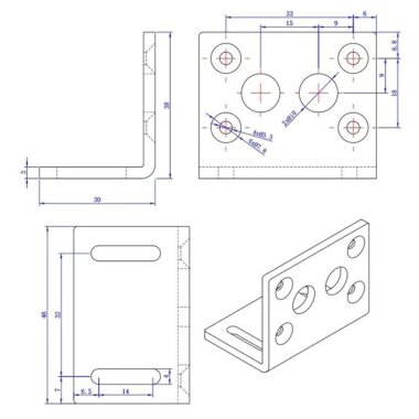 KWL-FP Redüktörlü Metal Motor Tutucu - 3