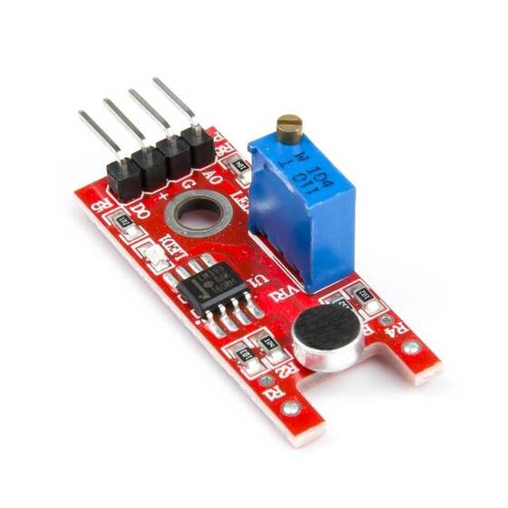 KY-038 Küçük Mikrofon Ses Sensörü Modülü - 3