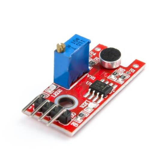 KY-038 Küçük Mikrofon Ses Sensörü Modülü - 6