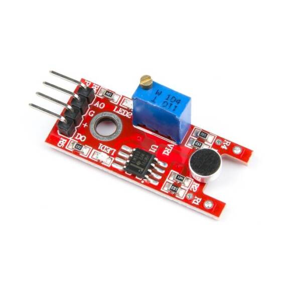 KY-038 Küçük Mikrofon Ses Sensörü Modülü - 8