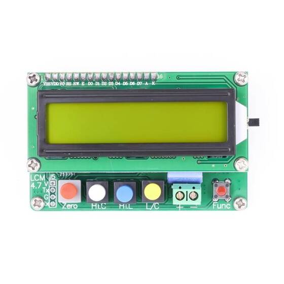 LC100-A Dijital LCD Yüksek Hassasiyetli Endüktans Kapasite L/c Metre Kapasitör Test Cihazı - 9
