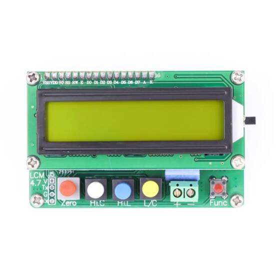 LC100-A Dijital LCD Yüksek Hassasiyetli Endüktans Kapasite L/c Metre Kapasitör Test Cihazı - 10
