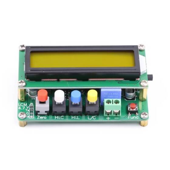 LC100-A Dijital LCD Yüksek Hassasiyetli Endüktans Kapasite L/c Metre Kapasitör Test Cihazı - 12