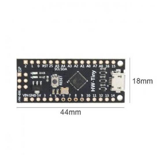 Lehimsiz ATTINY88 Geliştirme Kartı 16Mhz Uyumlu NANO V3.0 İyileştirme Kartı - 2