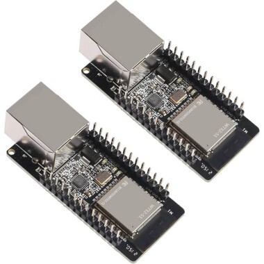 Lehimsiz WT32-ETH01 V1.2 Seri - Ethernet Modülü Ağ Geçidi Modülü - WiFi + Bluetoothlu - 1