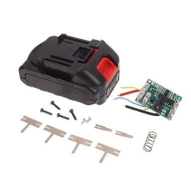 Li-ion 18650 5S 21V 5'li Matkap Batarya Kutusu Seti - Görsu Elektronik