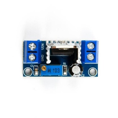 LM317 DC-DC Ayarlanabilir Voltaj Düşürücü Güç Modülü - 2