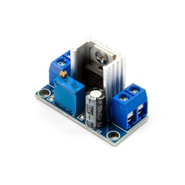 LM317 DC-DC Ayarlanabilir Voltaj Düşürücü Güç Modülü - 4