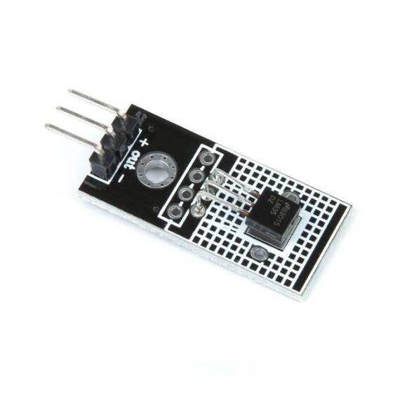LM35D Analog Sıcaklık Sensör Modülü Kablolu - 6