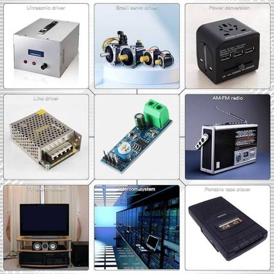 LM386 5-12V Ses Amplifikatör Modülü - 8