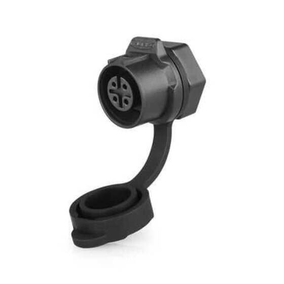 LP-12-J04SX-02-101 4 Pin Su Geçirmez Konnektör - Dişi - 1