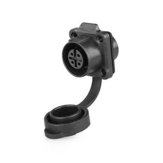 LP-12-J04SX-02-401 4 Pin Su Geçirmez Konnektör - Dişi - 1