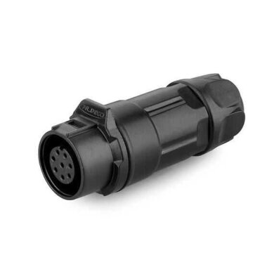 LP-12-J08PP-02-001 8 Pin Su Geçirmez Konnektör - Dişi - 1