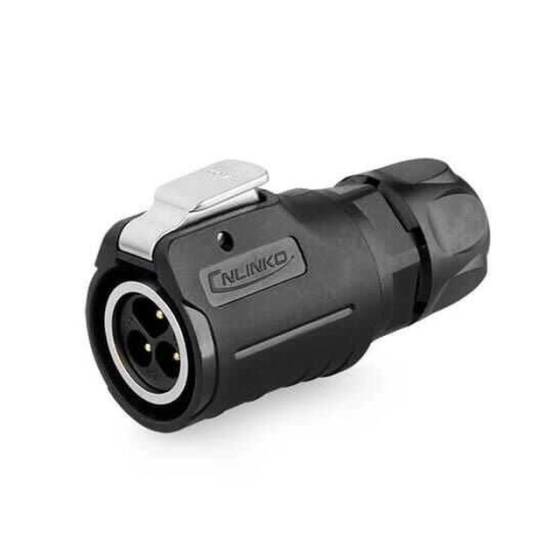 LP-16-C03PE-21-006A 3 Pin Su Geçirmez Konnektör - Erkek - 1