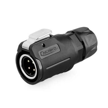 LP-16-C04PE-01-001 4 Pin Su Geçirmez Konnektör - Erkek - CNLINKO