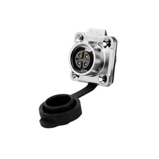 LP-16-J04SX-03-401 4 Pin Su Geçirmez Konnektör - Dişi - 1