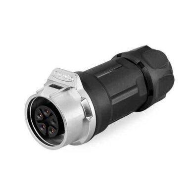 LP-16-J05PP-01-001 5 Pin Su Geçirmez Konnektör - Dişi - CNLINKO