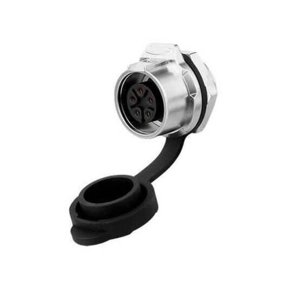 LP-16-J05SX-03-101 5 Pin Su Geçirmez Konnektör - Dişi - 1