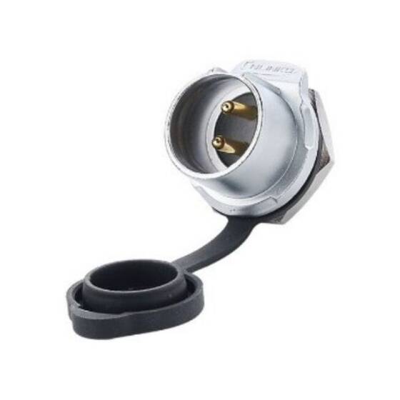 LP-20-C02SX-03-101 2 Pin Su Geçirmez Konnektör - Erkek - 1