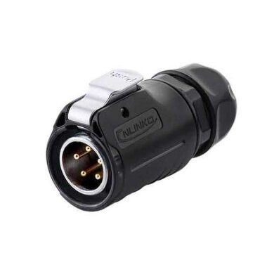 LP-20-C05PE-01-022 5 Pin Su Geçirmez Konnektör - Erkek - 1