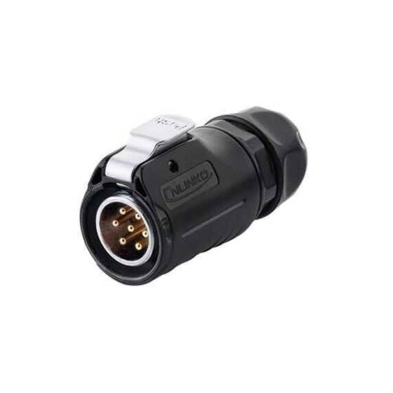 LP-20-C07PE-01-022 7 Pin Su Geçirmez Konnektör - Erkek - 1