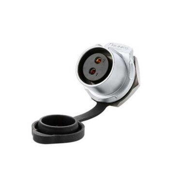 LP-20-J02SX-03-101 2 Pin Su Geçirmez Konnektör - Dişi - 1