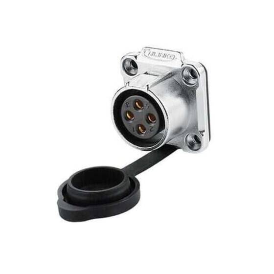 LP-20-J04SX-03-401 4 Pin Su Geçirmez Konnektör - Dişi - 1