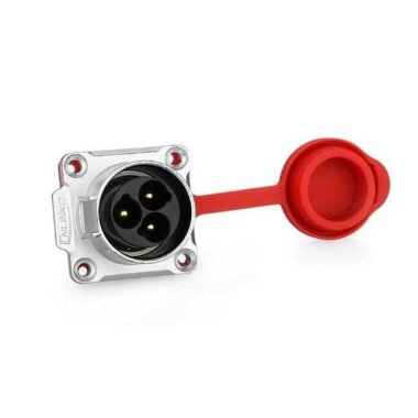 LP-24-C03SX-03-401 3 Pin Su Geçirmez Konnektör - Erkek - 1