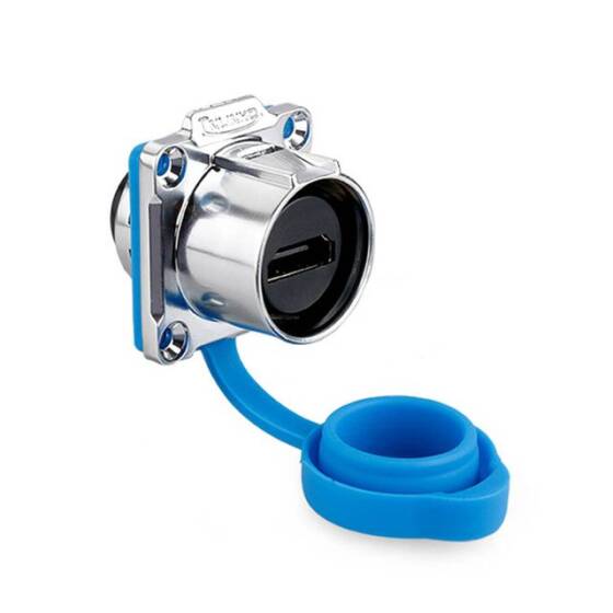 LP-24-J/HDMI2/213/SX-43-401 Su Geçirmez HDMI Konnektör - Dişi - 1