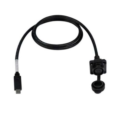 LP16-TYPEC-MP-FS-2M-002 Su Geçirmez Type C 3.1 Dişi Panel Tip Konnektör - 2M Kablo - 1