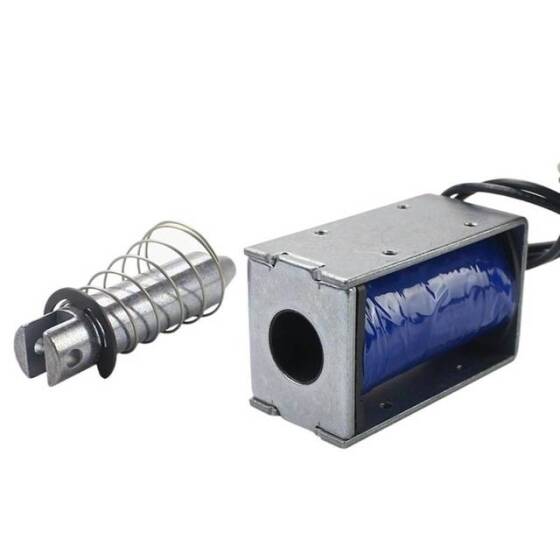 LY-019 12V DC 74N 25mm Delici Olmayan Elektromanyetik Kilit - 3