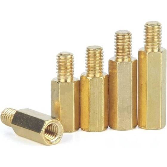 M3 11mm Dişi Erkek Distans Aralayıcı (Standoff-Spacer-Yükseltici)-M3 11mm Dişi + 6mm Erkek - 2