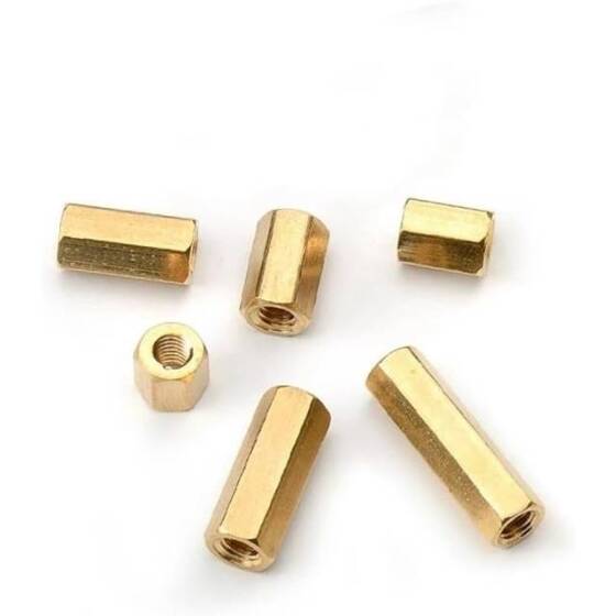 M3 14mm Dişi-Dişi Distans Aralayıcı (Standoff-Spacer-Yükseltici) - 3