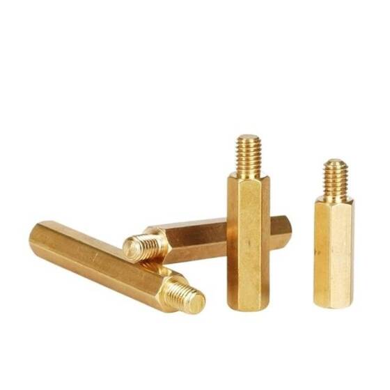 M3 38mm Dişi Erkek Distans Aralayıcı (Standoff-Spacer-Yükseltici)-M3 38mm Dişi + 6mm Erkek - 1
