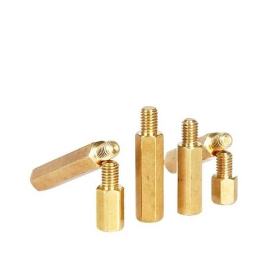 M3 38mm Dişi Erkek Distans Aralayıcı (Standoff-Spacer-Yükseltici)-M3 38mm Dişi + 6mm Erkek - 2