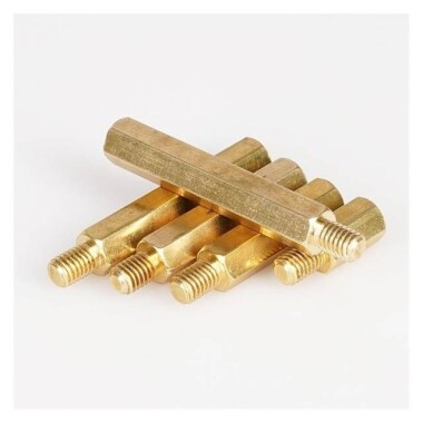 M3 4mm Dişi Erkek Distans Aralayıcı (Standoff-Spacer-Yükseltici)-M3 4mm Dişi + 6mm Erkek - 2