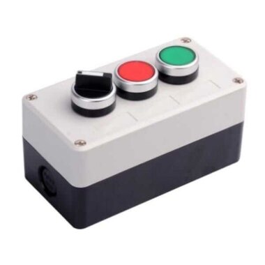 Mandal Switch ve İkili Kırmızı / Yeşil Push Buton Kutusu - 1