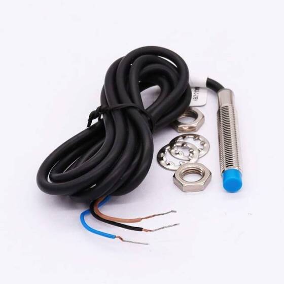 Mavi M8 LJ8A3-2-Z/BX NPN DC6-36V Endüktif Mesafe Sensörü - Üç Kablolu Normalde Açık - 2