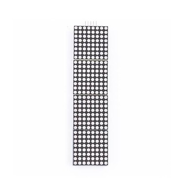 MAX7219 Dot Matrix Modülü 4'ü 1 Arada Kırmızı - 11