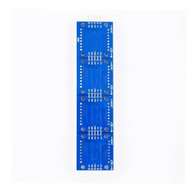 MAX7219 Dot Matrix Modülü 4'ü 1 Arada Kırmızı - 10