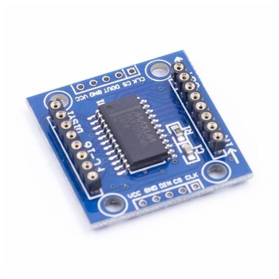 MAX7219 Dot Matrix Modülü DIY KIT Kırmızı - 6