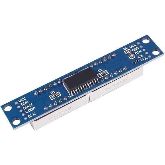 MAX7219 LED Modülü 8 Dijit Dijital Displayli LED Kırmızı - 9